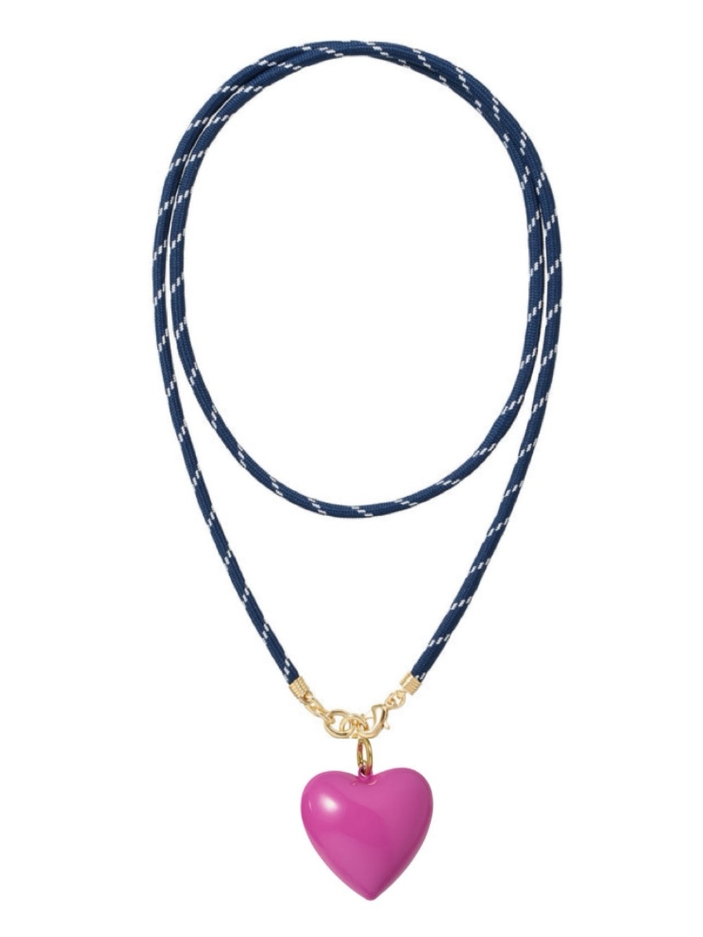Roxanne Assoulin The Long Happy Cord Charm Necklace